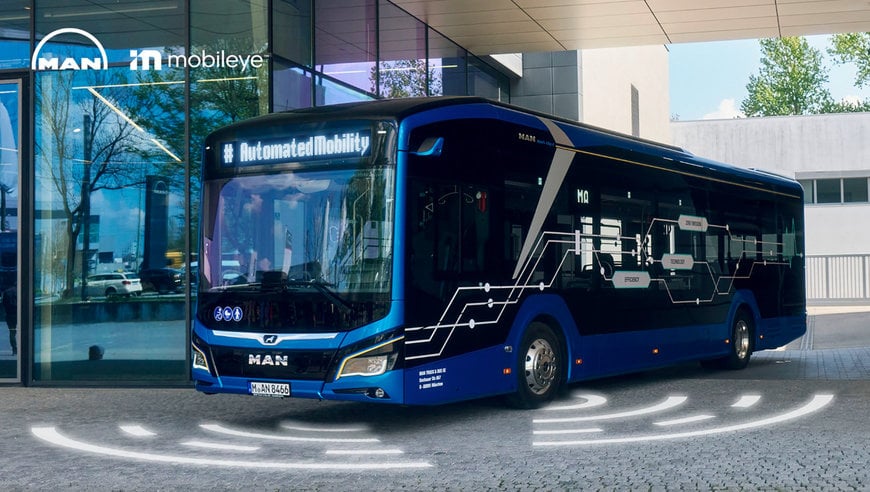 MAN TRUCK & BUS TO MAKE CITY BUSES AUTONOMOUS WITH MOBILEYE